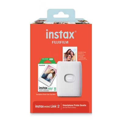 Fujifilm Instax Mini Link 2 Printer Bundle - White | Target