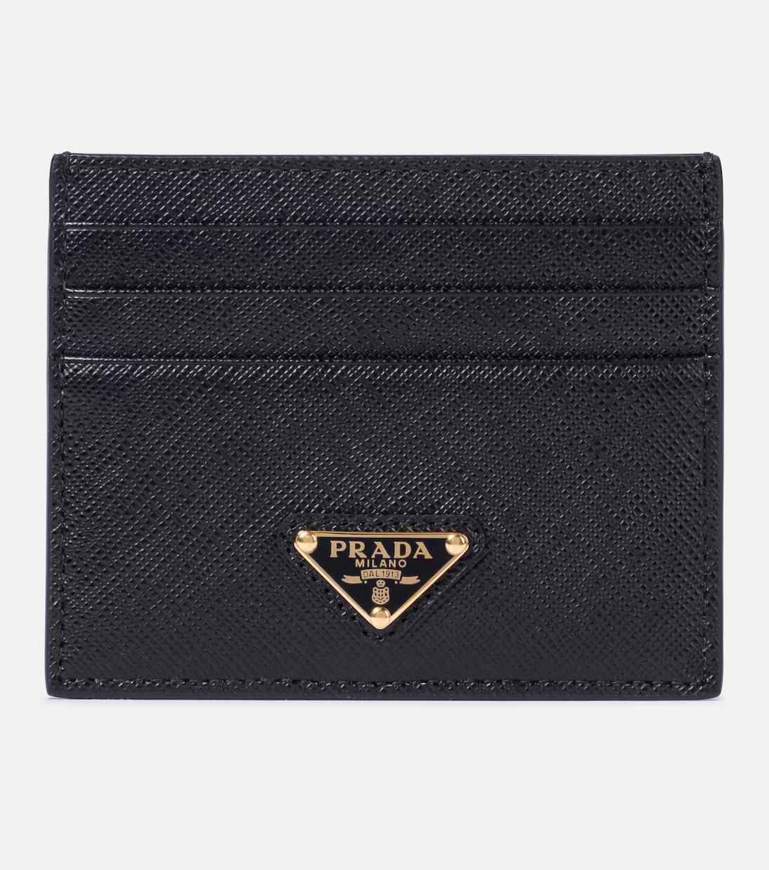 Saffiano leather card holder | Mytheresa (UK)