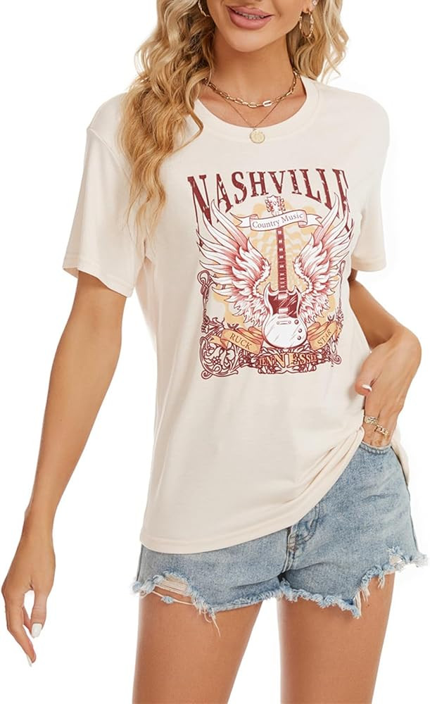 BalaHou It’s Me, Hi, I’m The Problem Shirt for Women Vintage Letters Graphic Tshirts Country ... | Amazon (CA)