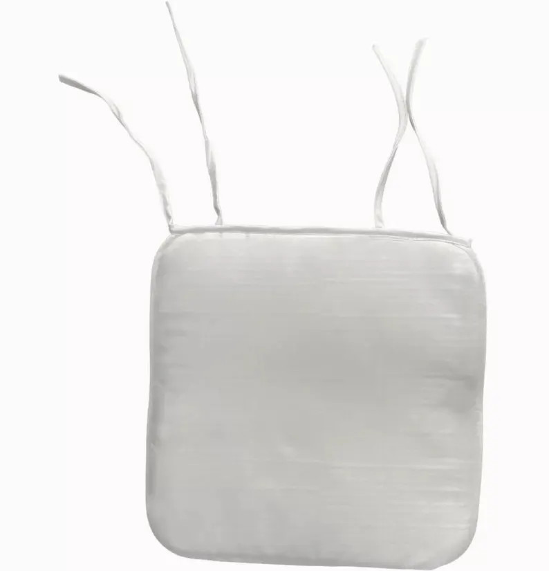 Set of 2, 4, or 6 Waterproof Square Seat Pads 38x38 Cm - Indoor/outdoor Home Office Cushions With... | Etsy (US)