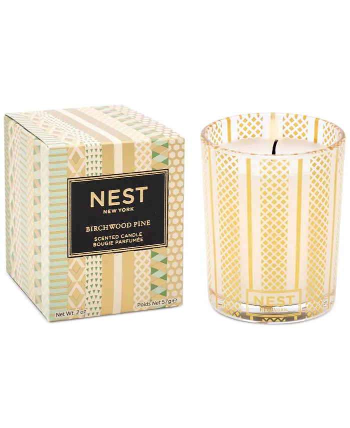 NEST Fragrances Birchwood Pine Votive Candle, 2 oz. | Macys (US)
