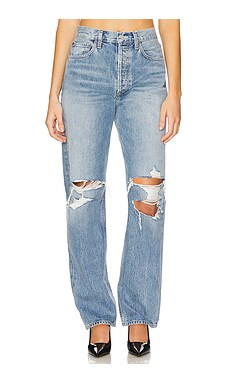 AGOLDE Kelly High Rise Relaxed Straight in Backdrop from Revolve.com | Revolve Clothing (Global)
