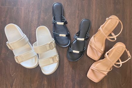 My new sandals this season and they are all on sale! #sale #sandals #targetstyle #targetfashion #shoes

#LTKShoeCrush #LTKSeasonal #LTKSaleAlert