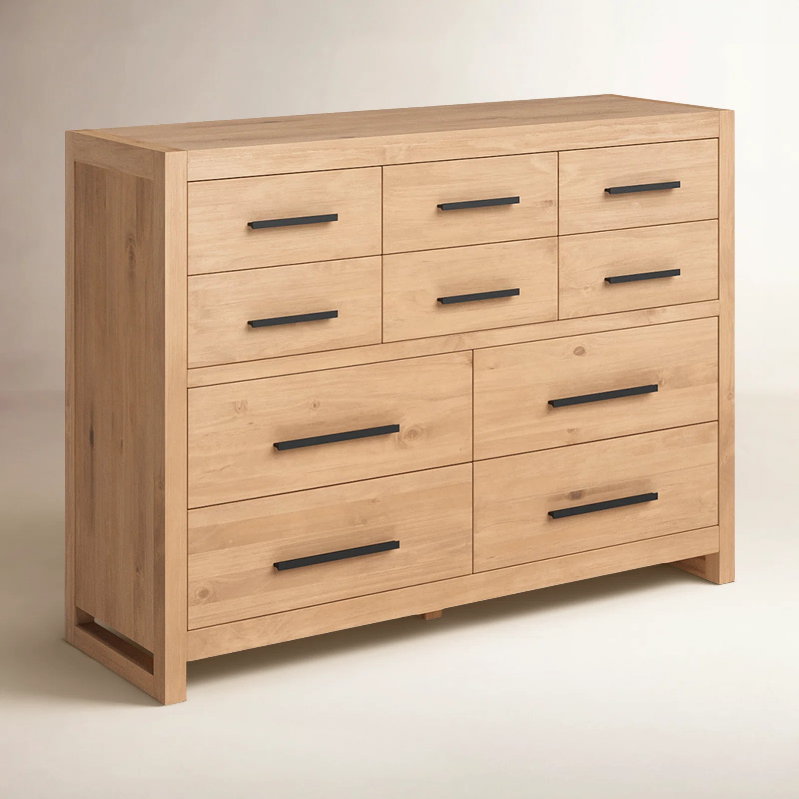 Modica 10-Drawer Solid Wood Dresser | Wayfair North America