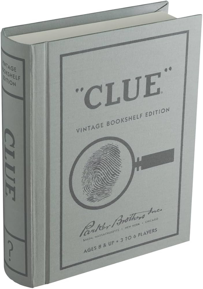 WS Game Company Clue Vintage Bookshelf Edition | Amazon (US)