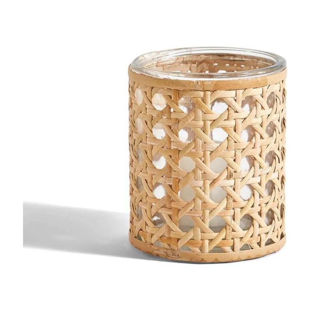 Two's Company Lumingnon Cane Webbing Candleholder / Vase | Walmart (US)