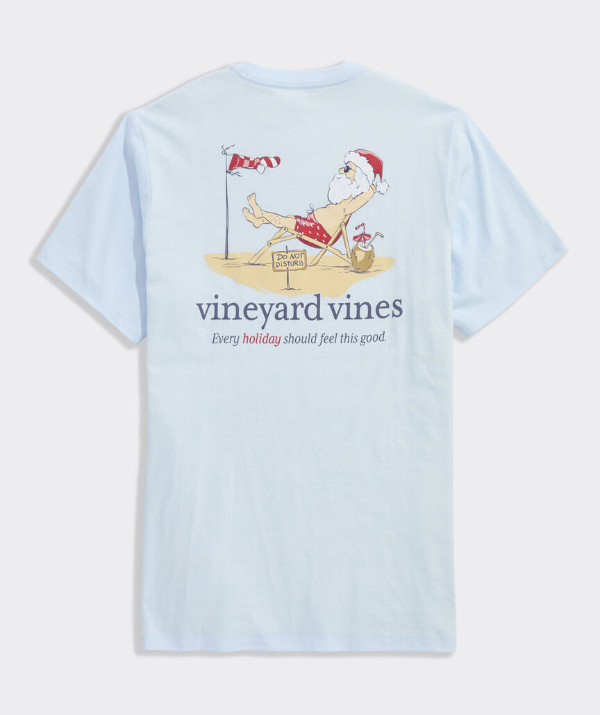Do Not Disturb Santa Short-Sleeve Tee | vineyard vines