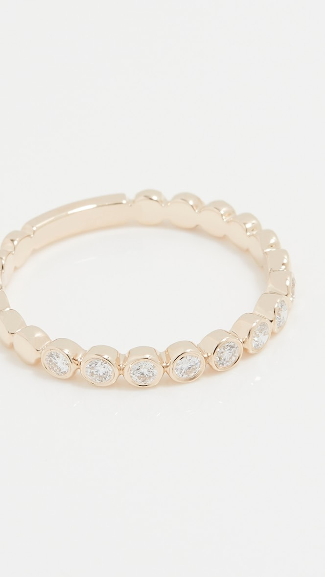 Diamond Bezel Stack Ring | Shopbop
