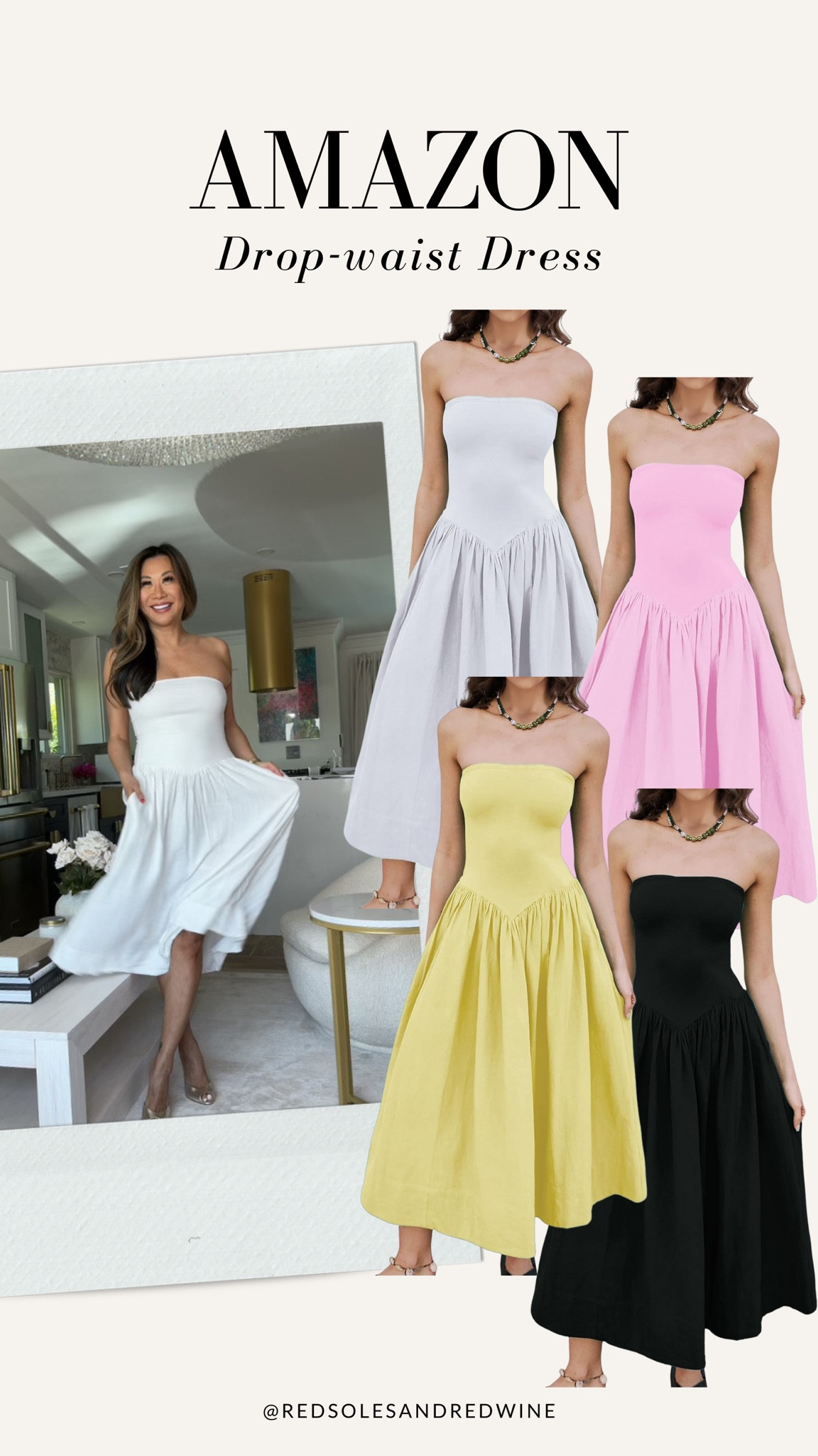 sachin and babi light blue dress Diana Drop Waist Dress ~ White Lovely Lace – Show Me Your Mumu main image 0