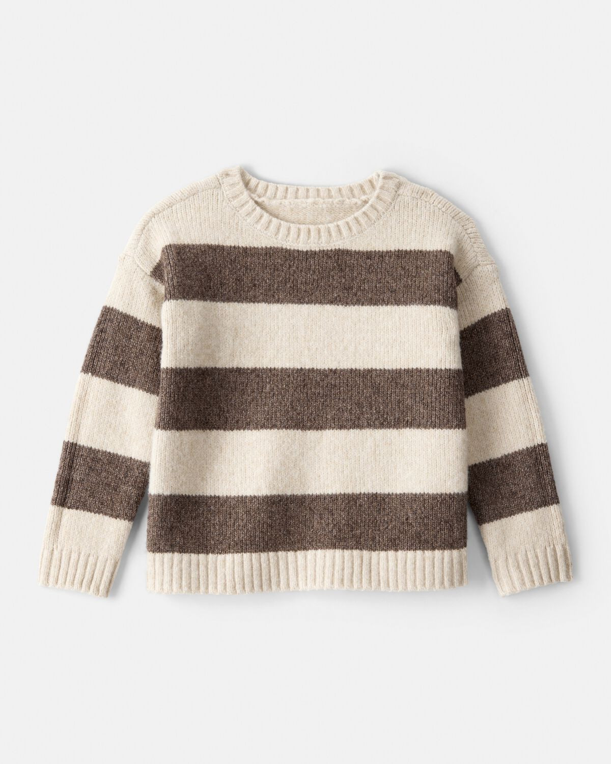 Toddler Boy Striped Long-Sleeve Sweater - Brown - OshKosh B'gosh | Carter's | Carter's Inc