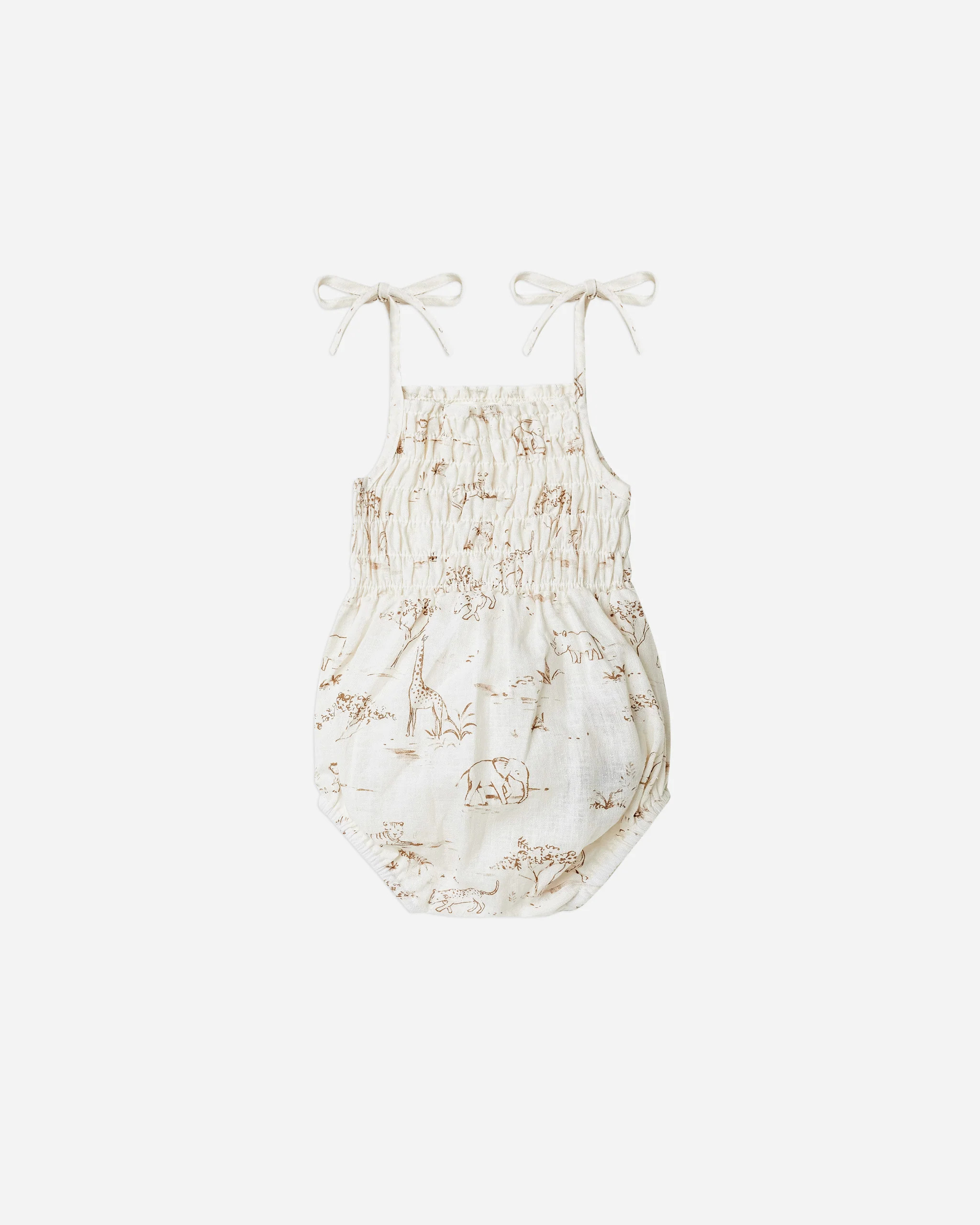 kaia romper || safari toile | Rylee + Cru