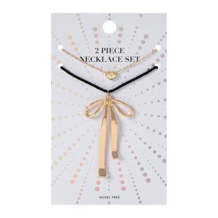 Radiant Necklace Set 2-Piece | Five Below