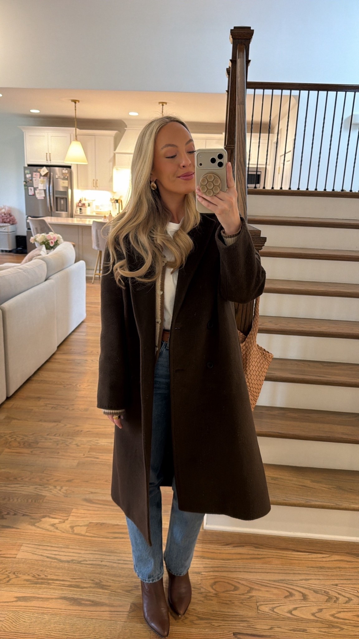 Easy elevated outfit for chilly days! This wool coat is a favorite and comes in a bunch of colors

#LTKSeasonal #LTKootd