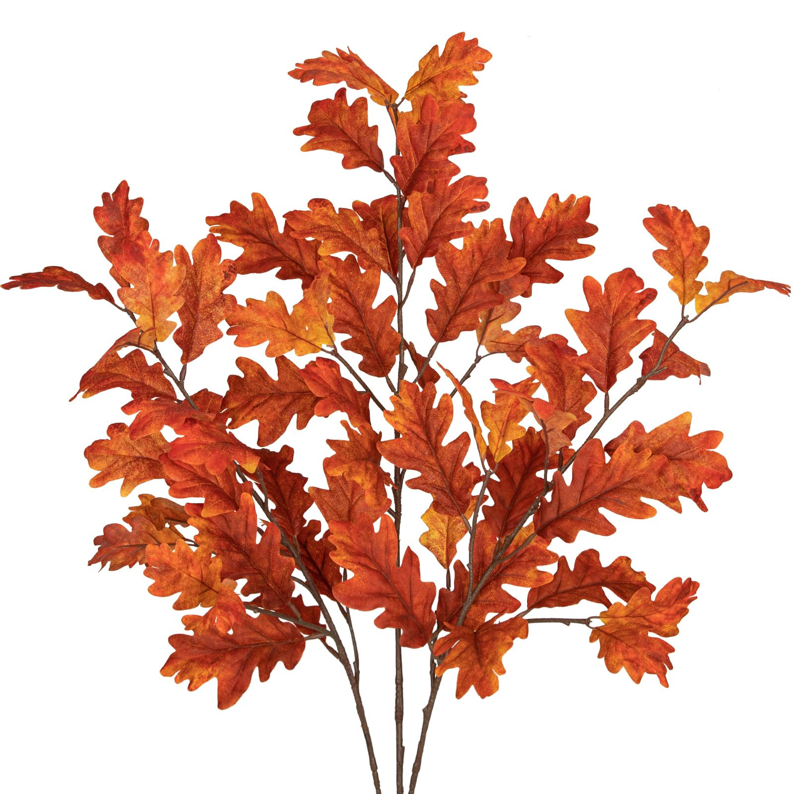 30" Fake Fall Stems Plants Indoor, 3 Pcs Artificial Fall Branch Decorations for Home, Faux Long A... | Amazon (US)