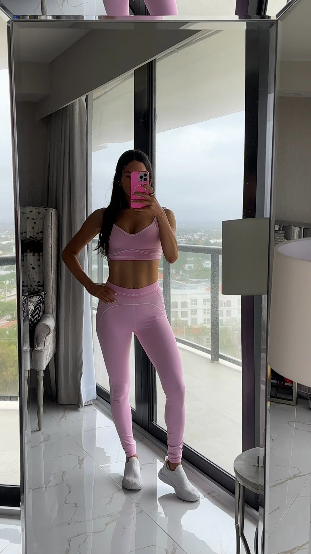 Obsessed with this #pink #aloyoga set 

#LTKGiftGuide 

#LTKActive #LTKU