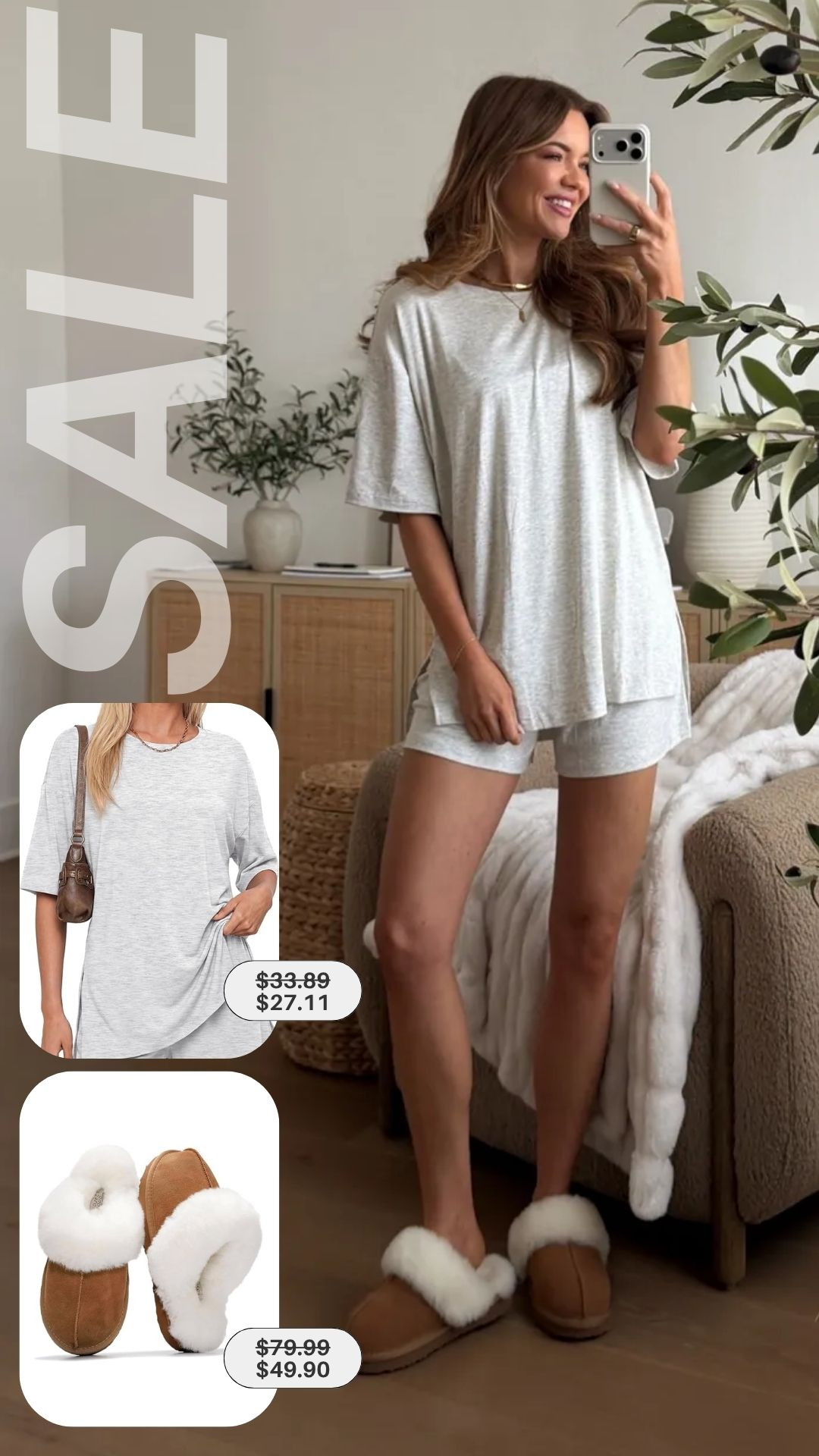 loungewear on sale for the amazon big spring sale 🤍 wearing a small

sale alert, amazon sale, loungewear, spring fashion, finds under 50, new arrivals, pjs, michele jaliene 

 #LTKootd #LTKSeasonal #LTKSaleAlert