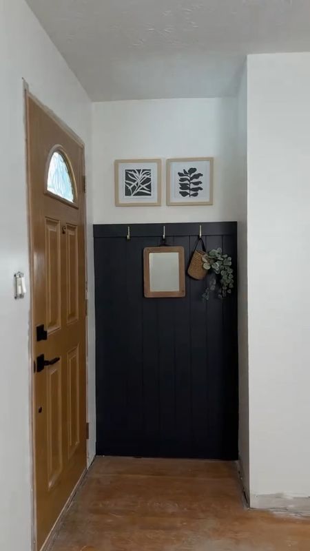 A fun and simple DIY project to spice up a small entryway area! 

#LTKfindsunder100 #LTKVideo #LTKhome