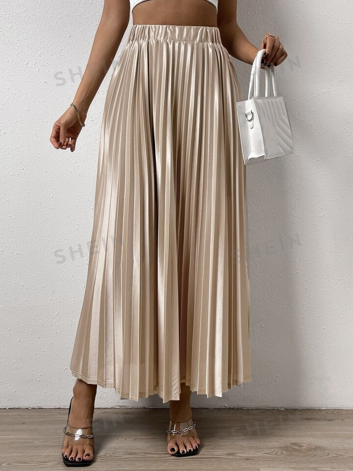 • Casual • Plain • Pleated | SHEIN