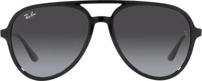 57mm Gradient Aviator Sunglasses | Nordstrom