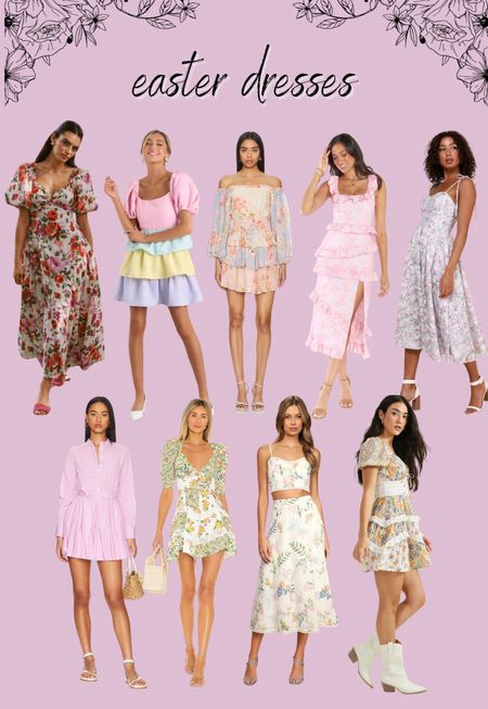 Pretty Easter Dresses 🌸 

Easter dress, spring dress, maxi dress, floral dress, wedding guest, spring wedding, event dress, spring style. 

#LTKSeasonal #LTKparties #LTKstyletip