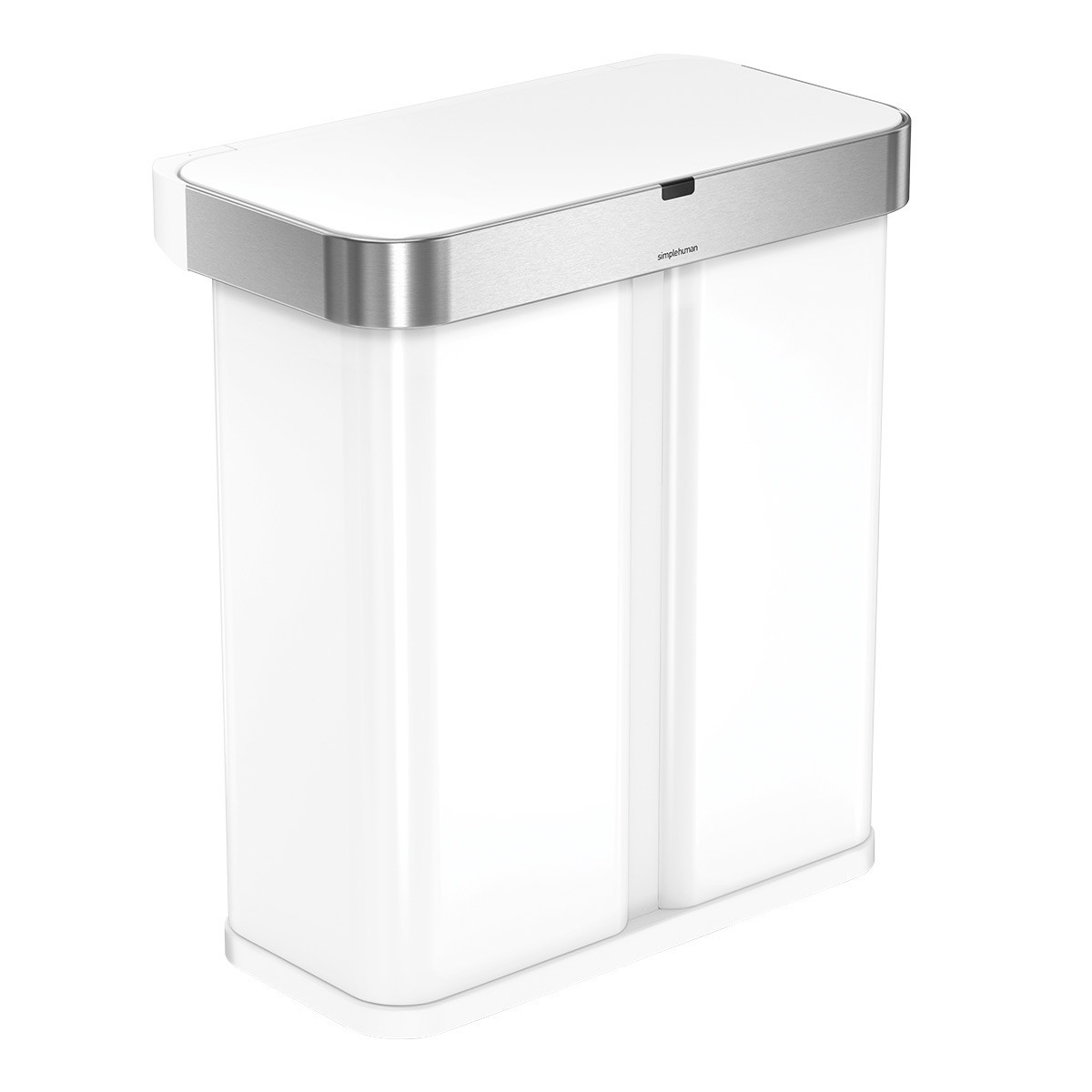 simplehuman 15.3 Gallon Voice and Motion Sensor Trash Can | The Container Store