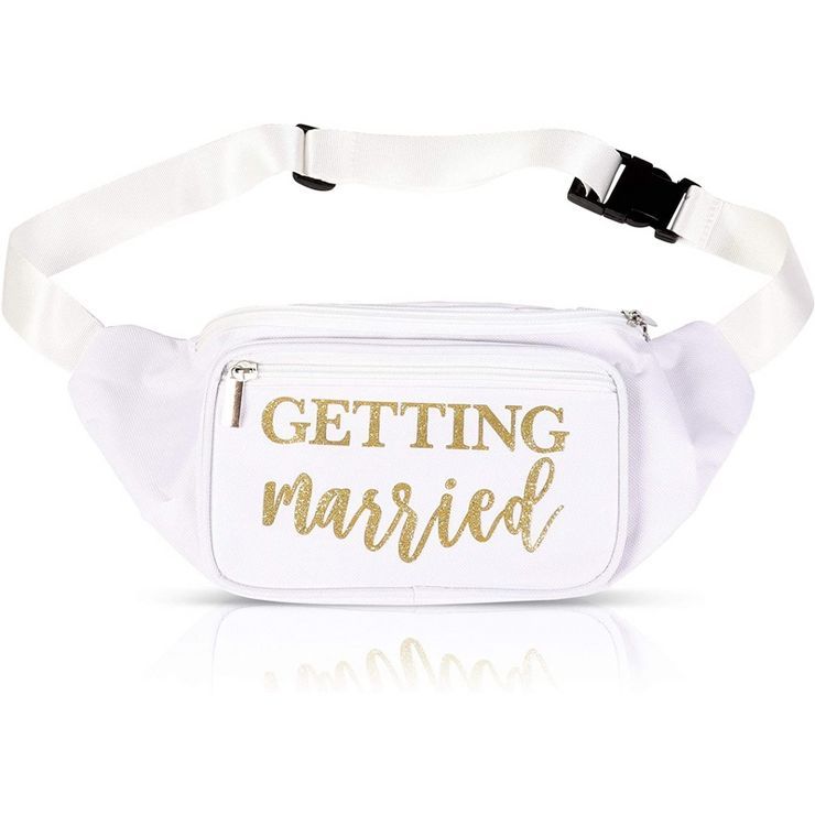 Sparkle and Bash Getting Married Fanny Pack for Bridal Shower, Bachelorette | Target