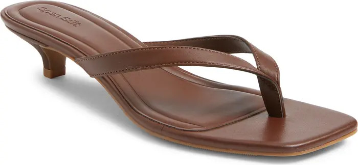 Tori Kitten Heel Sandal (Women) | Nordstrom