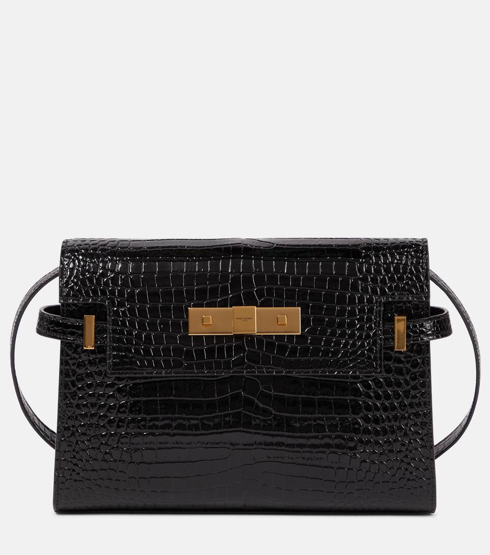 Manhattan Small croc-effect leather tote | Mytheresa (US/CA)