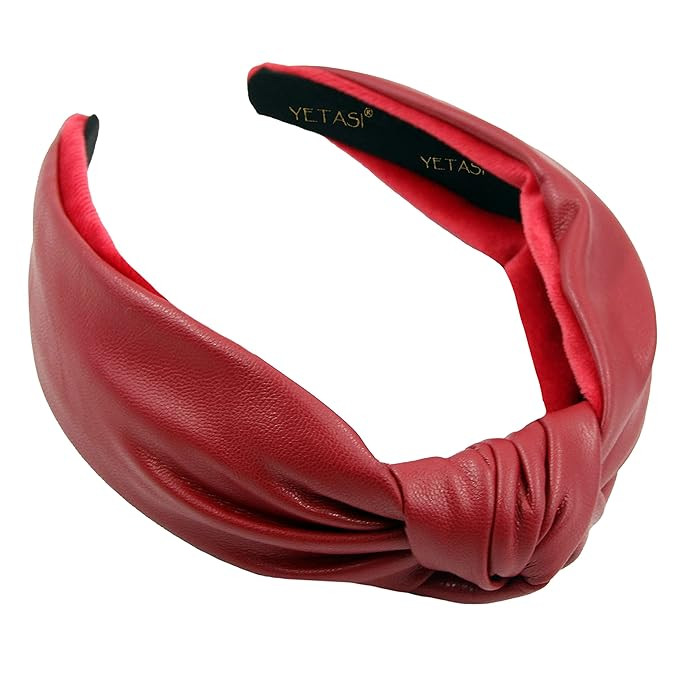 YETASI Head bands for Women's Hair are Uniquely Made of Non Slip Material for Your Comfort. Red H... | Amazon (US)
