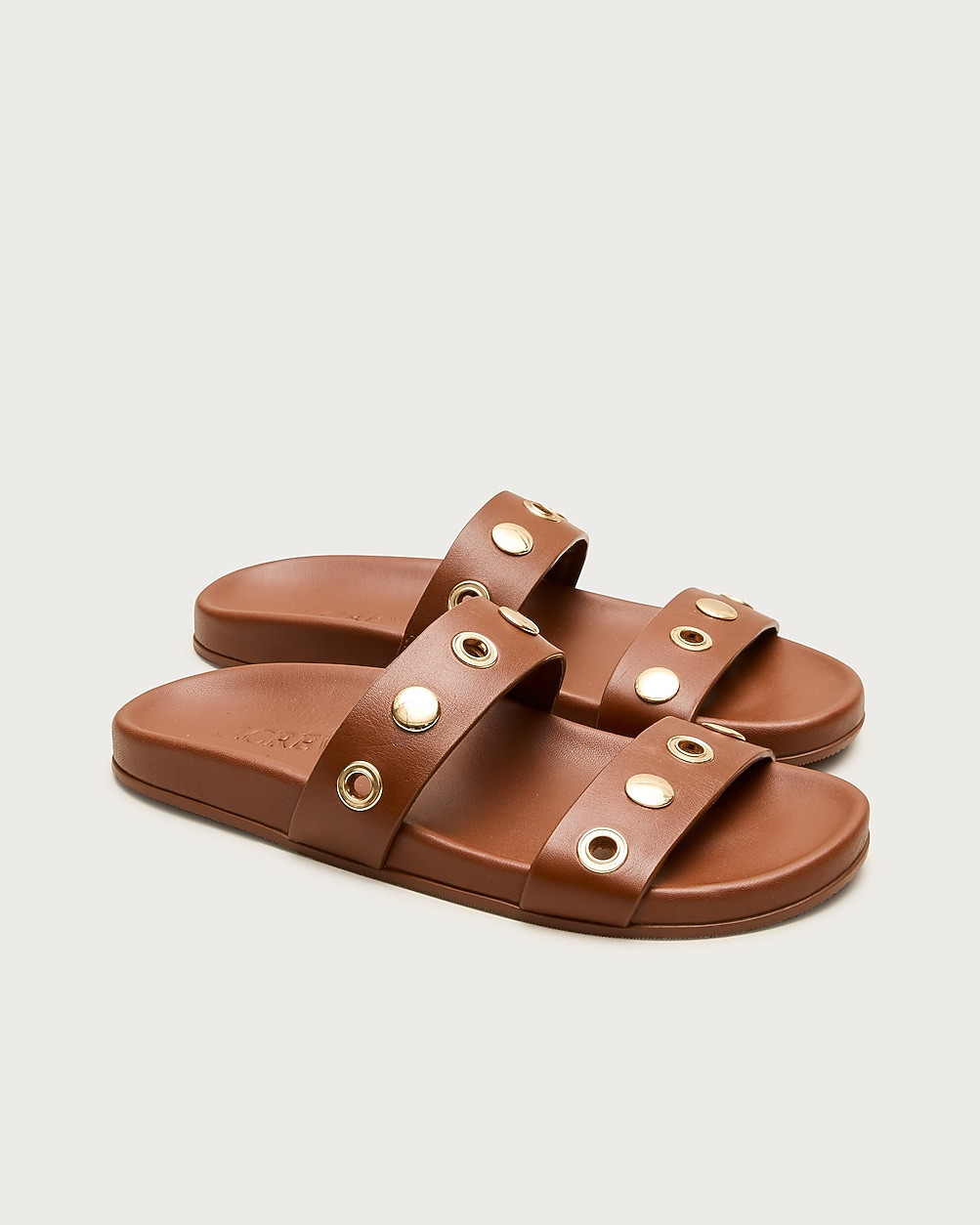 Kira grommet sandals in leather | J. Crew US