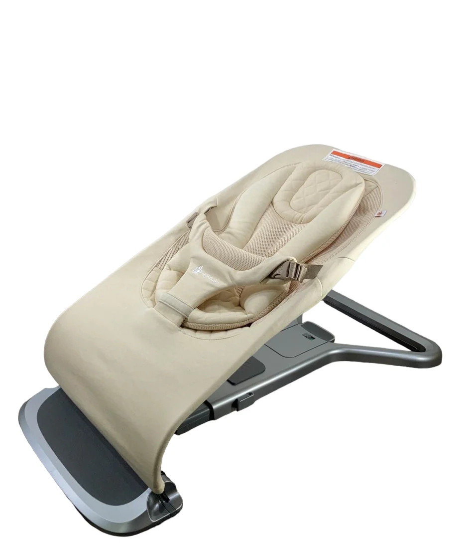 Ergobaby Evolve 3-in-1 Bouncer, Cream, Knit | GoodBuy Gear
