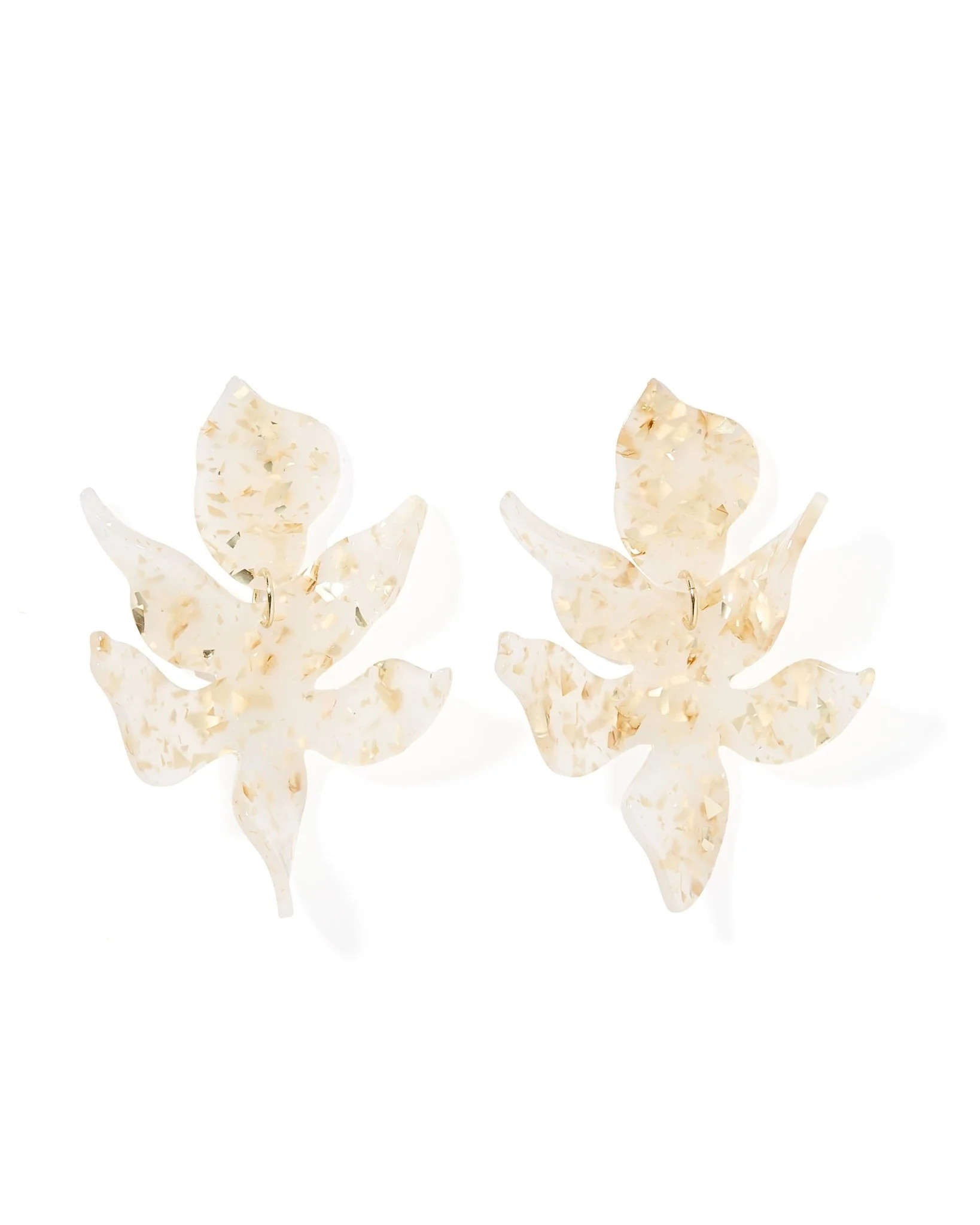 Flora Statement Earrings - Gold Confetti - Shop LINNY CO | LINNY CO LLC