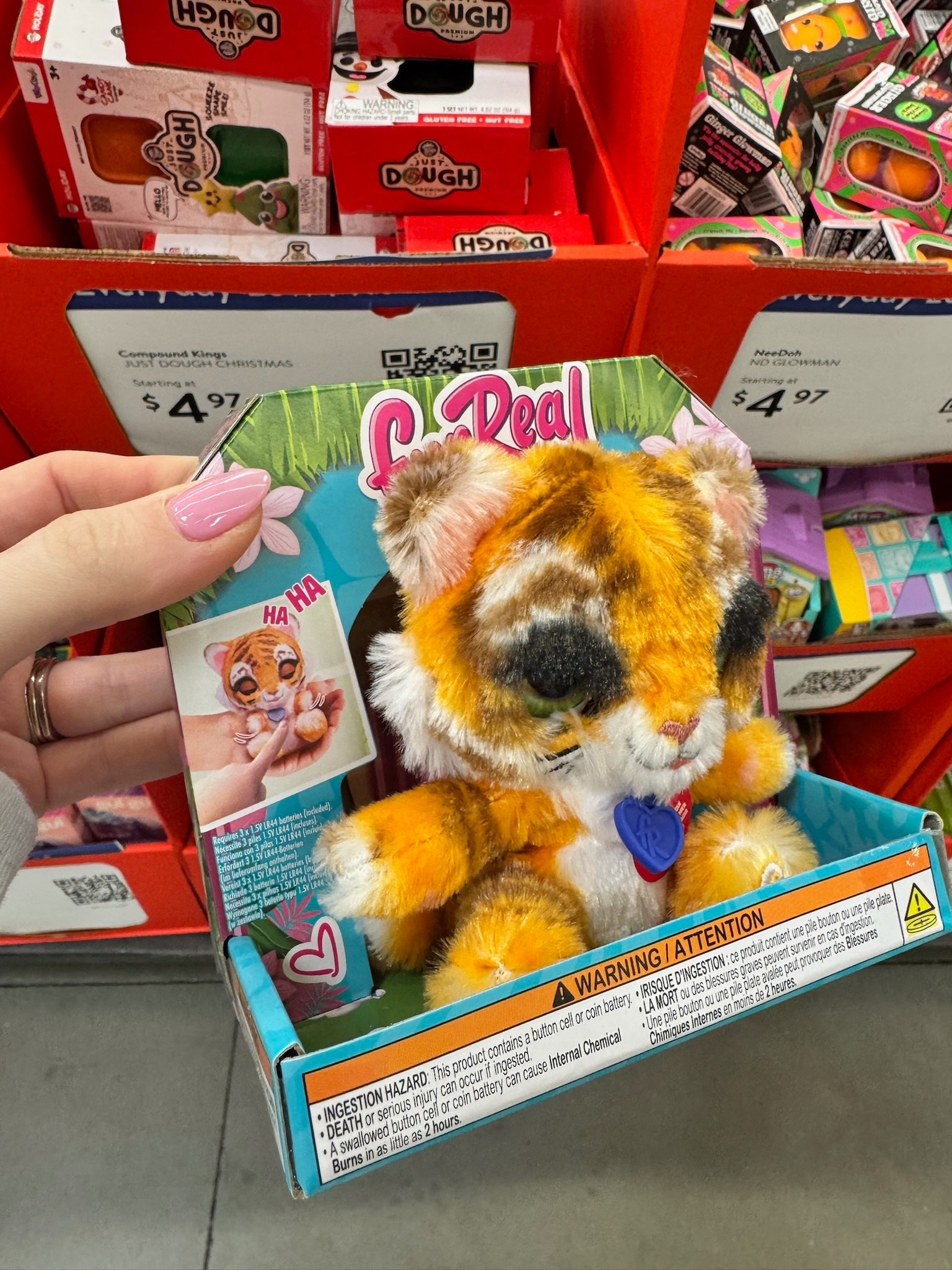 Christmas magic in toy form! The furReal Tiger from Walmart is one of those gifts kids instantly fall in love with — interactive, cuddly, and keeps them entertained long after the wrapping paper is gone. Such a good Christmas gift idea for little animal lovers!

#LTKHoliday #LTKGiftGuide #LTKKids