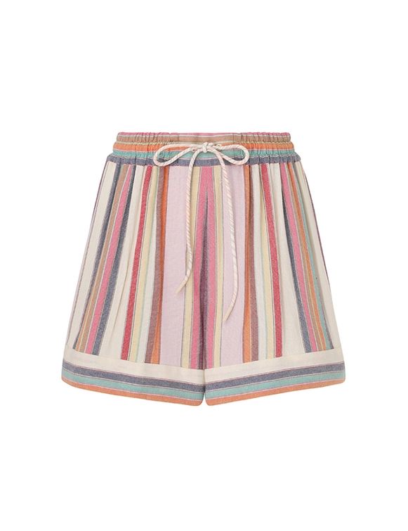 Lexi Relaxed Stripe Short | ZIMMERMANN (US, CA, EU, MENA)