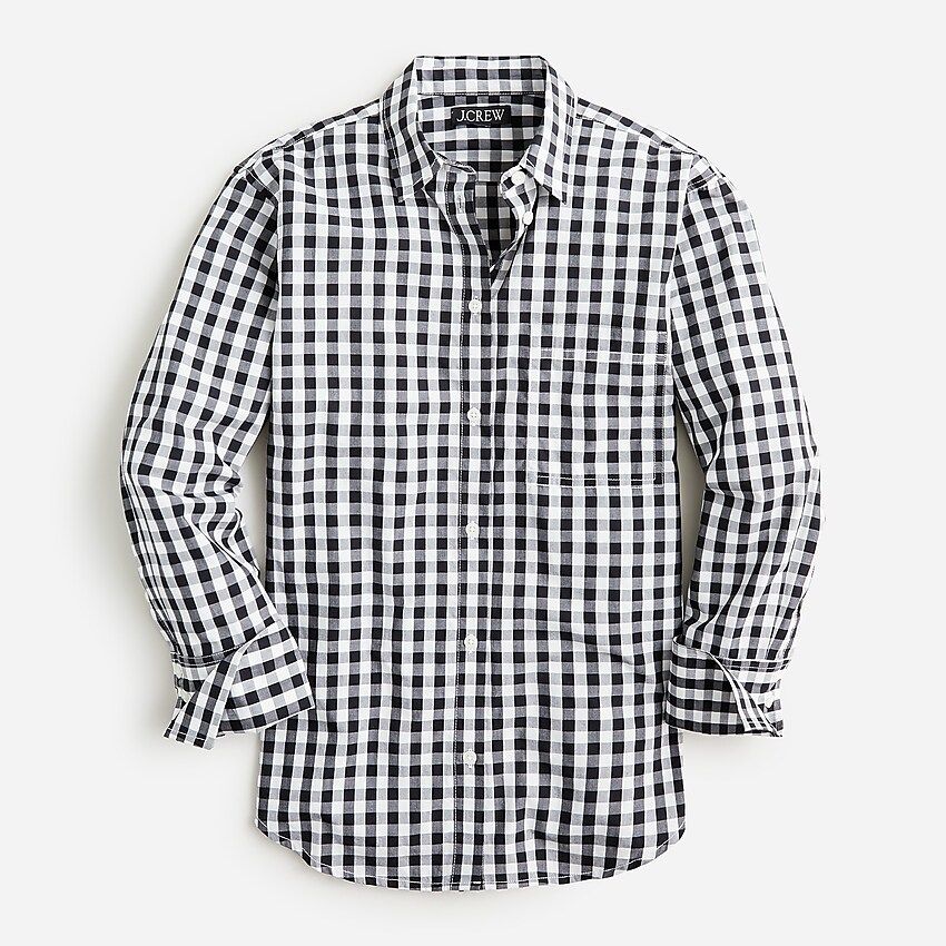 Garçon shirt in gingham cotton poplin | J.Crew US