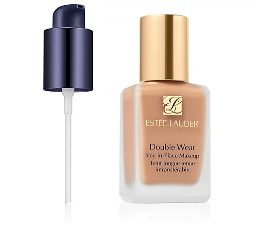 Estee Lauder Double Wear Foundation with Pump - QVC.com | QVC