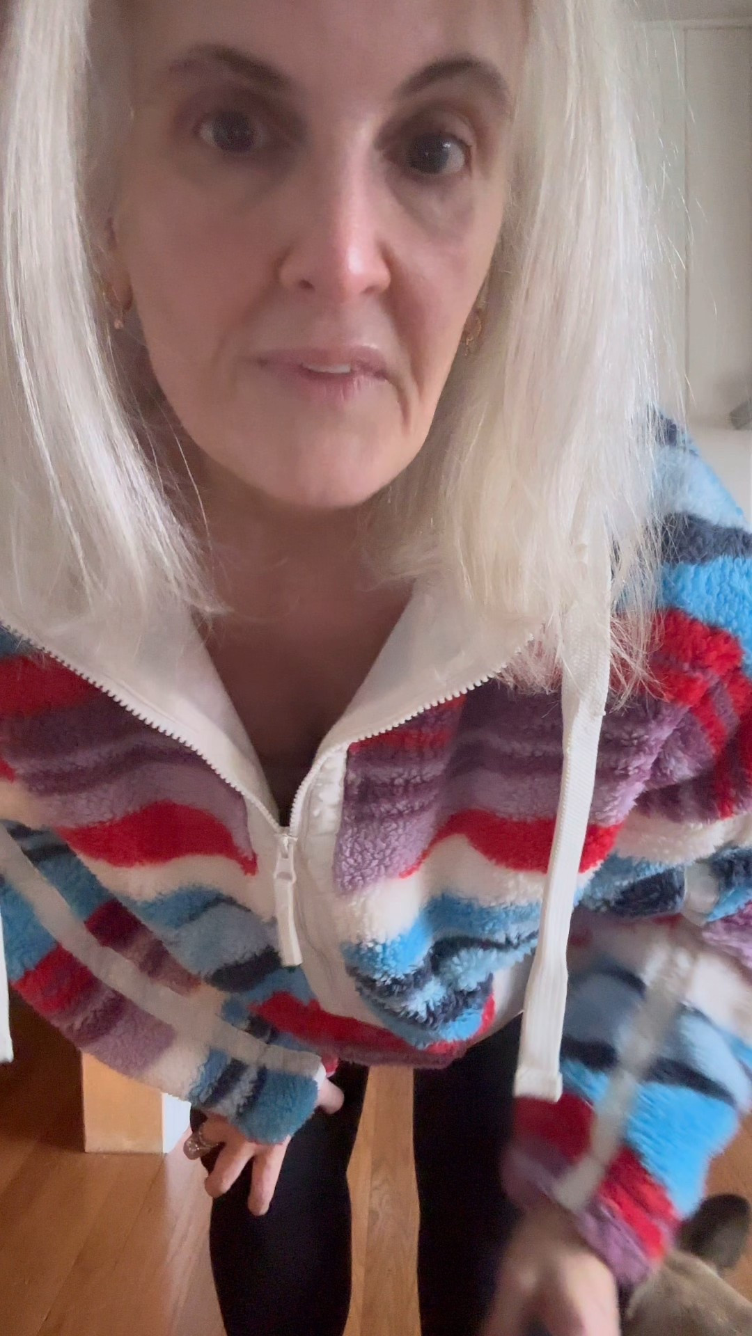 This fleece is so good !  All target finds including the leggings . Love these expensive look alike sneakers 

#LTKOver40 #LTKMidsize #LTKPetite