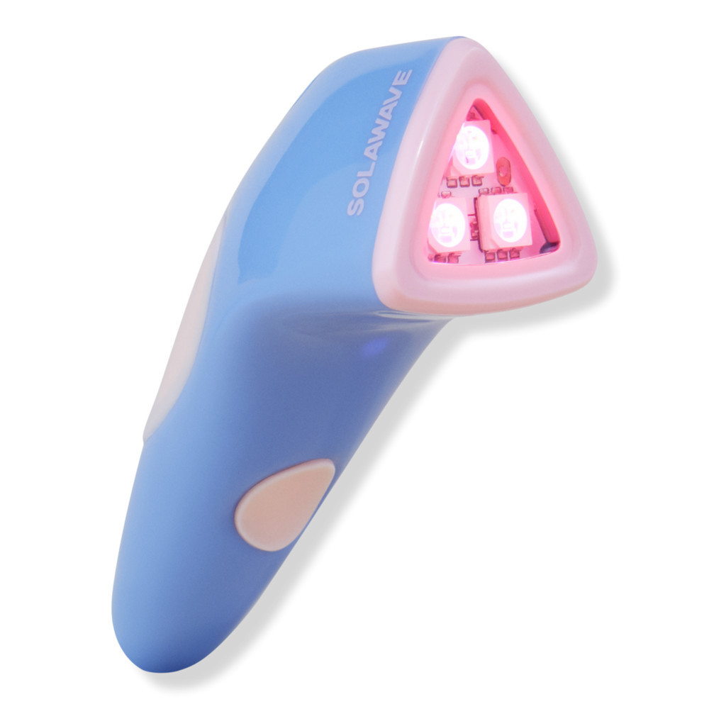 Solawave Bye Acne: 3 Minute Blue + Red Light Acne Treatment - Periwinkle | Ulta