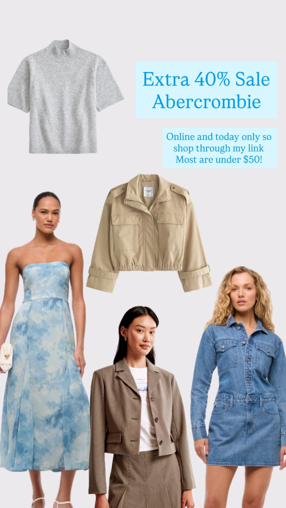 Abercrombie Sale!

#LTKSaleAlert #LTKSeasonal #LTKFindsUnder50