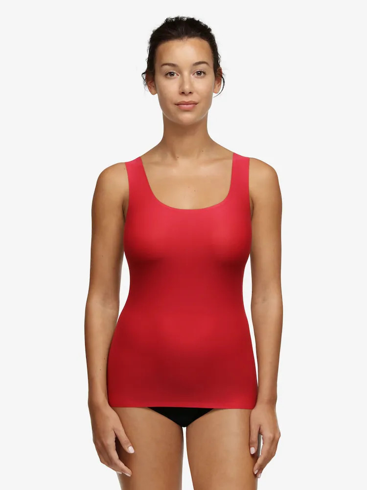 Rood - Naadloze one size hemdje met stretchy | Next EU