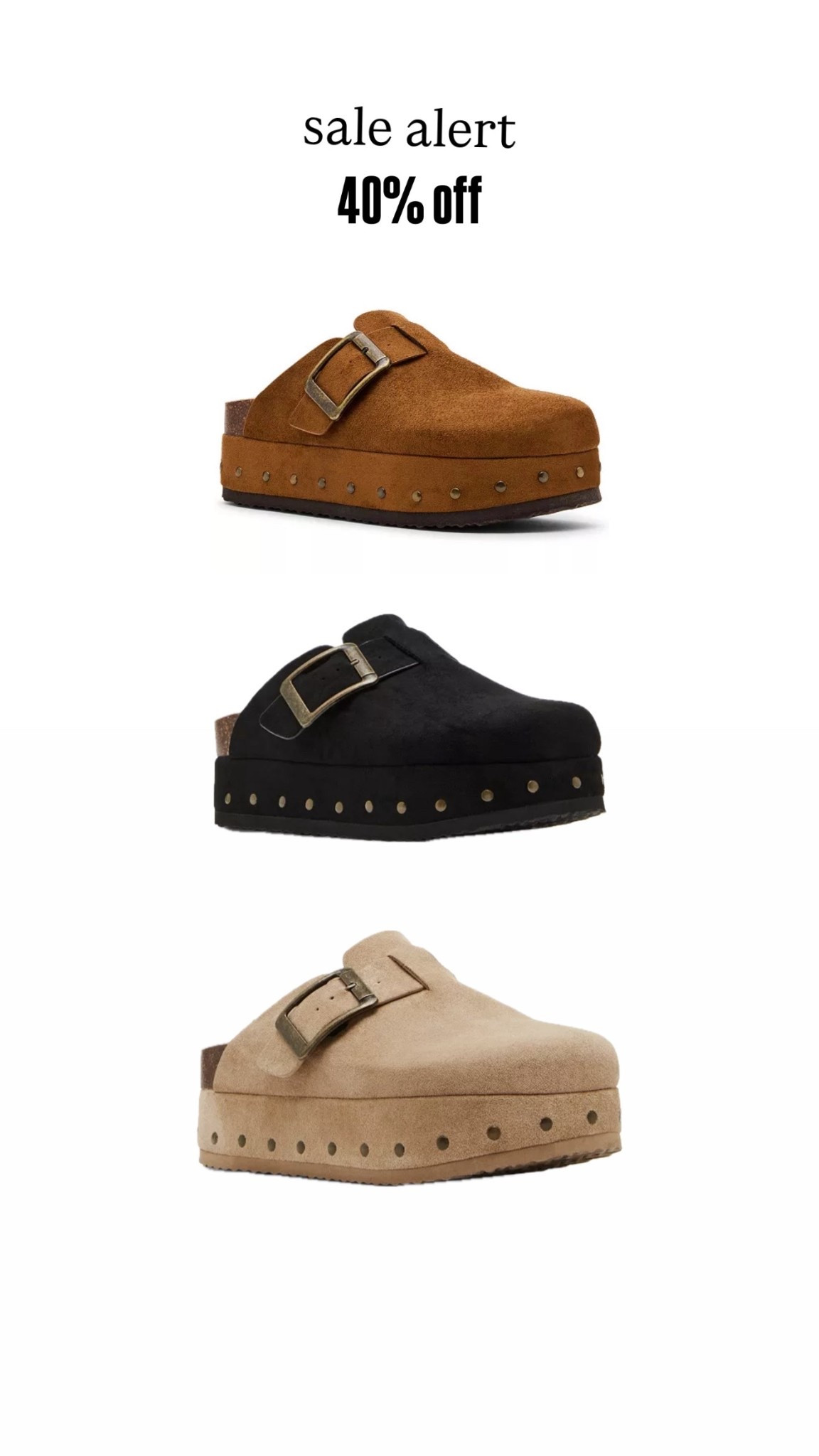 Madden Girl Luna Platform Clogs

#LTKFindsUnder50 #LTKShoeCrush #LTKSaleAlert