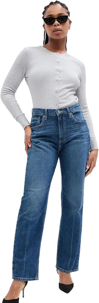 Gap Womens Crewneck Cardigan | Amazon (US)