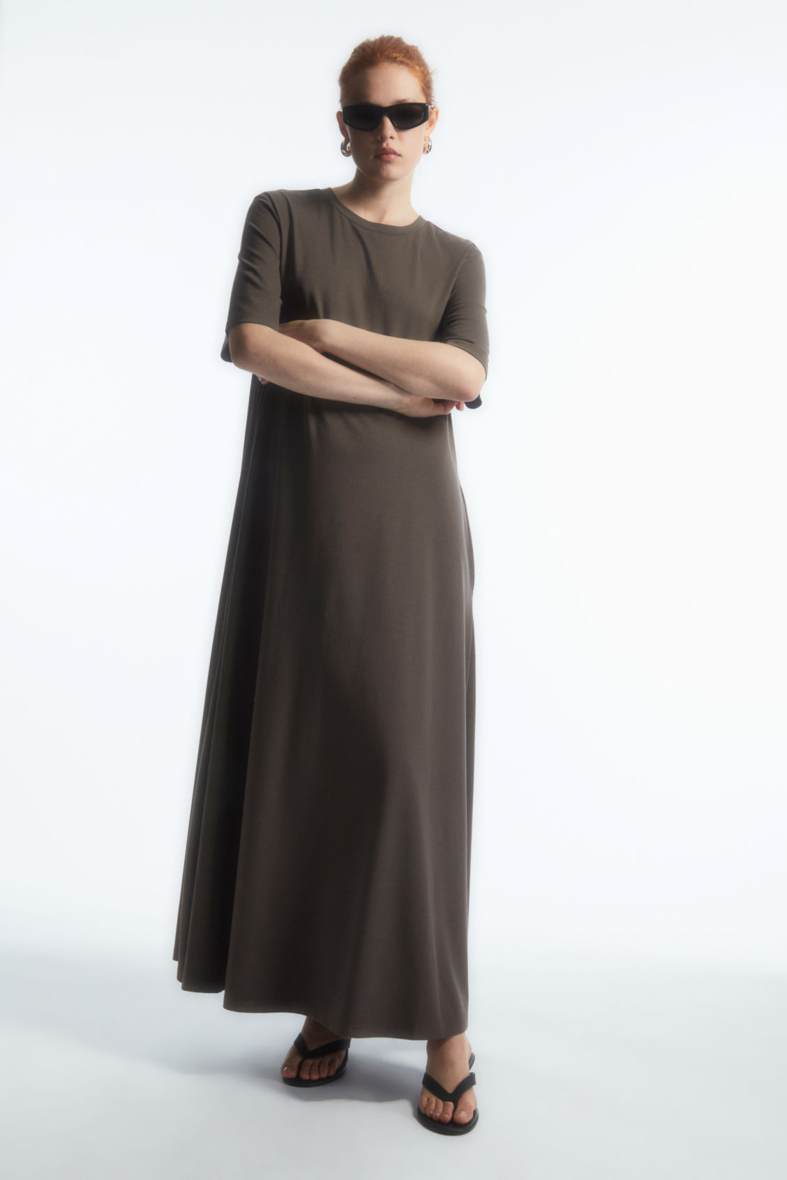 VOLUMINOUS MAXI T-SHIRT DRESS | COS UK