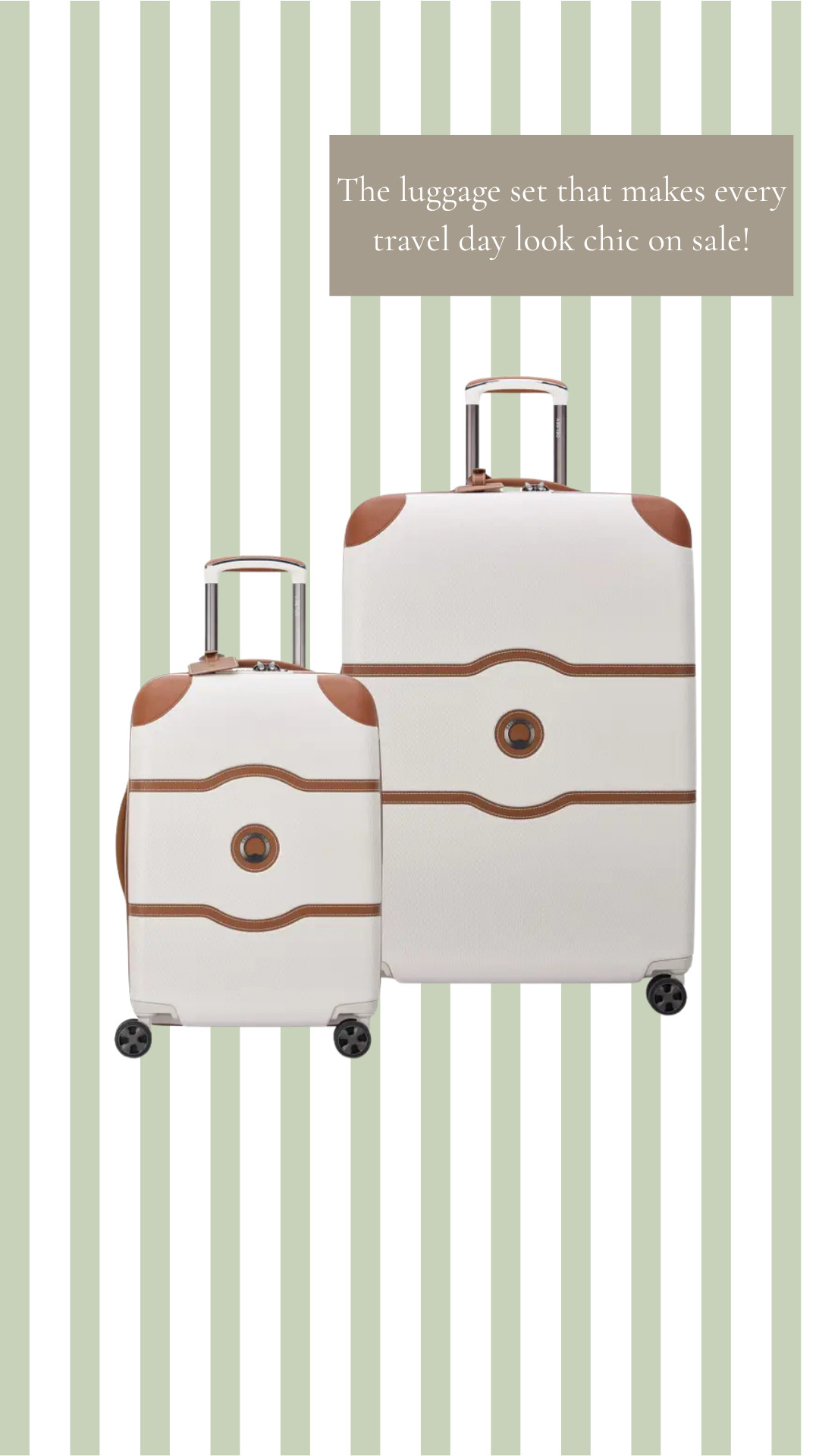 The BEST luggage set to make every travel day look chic! 

 #LTKgrwm #LTKootd #LTKmomlife