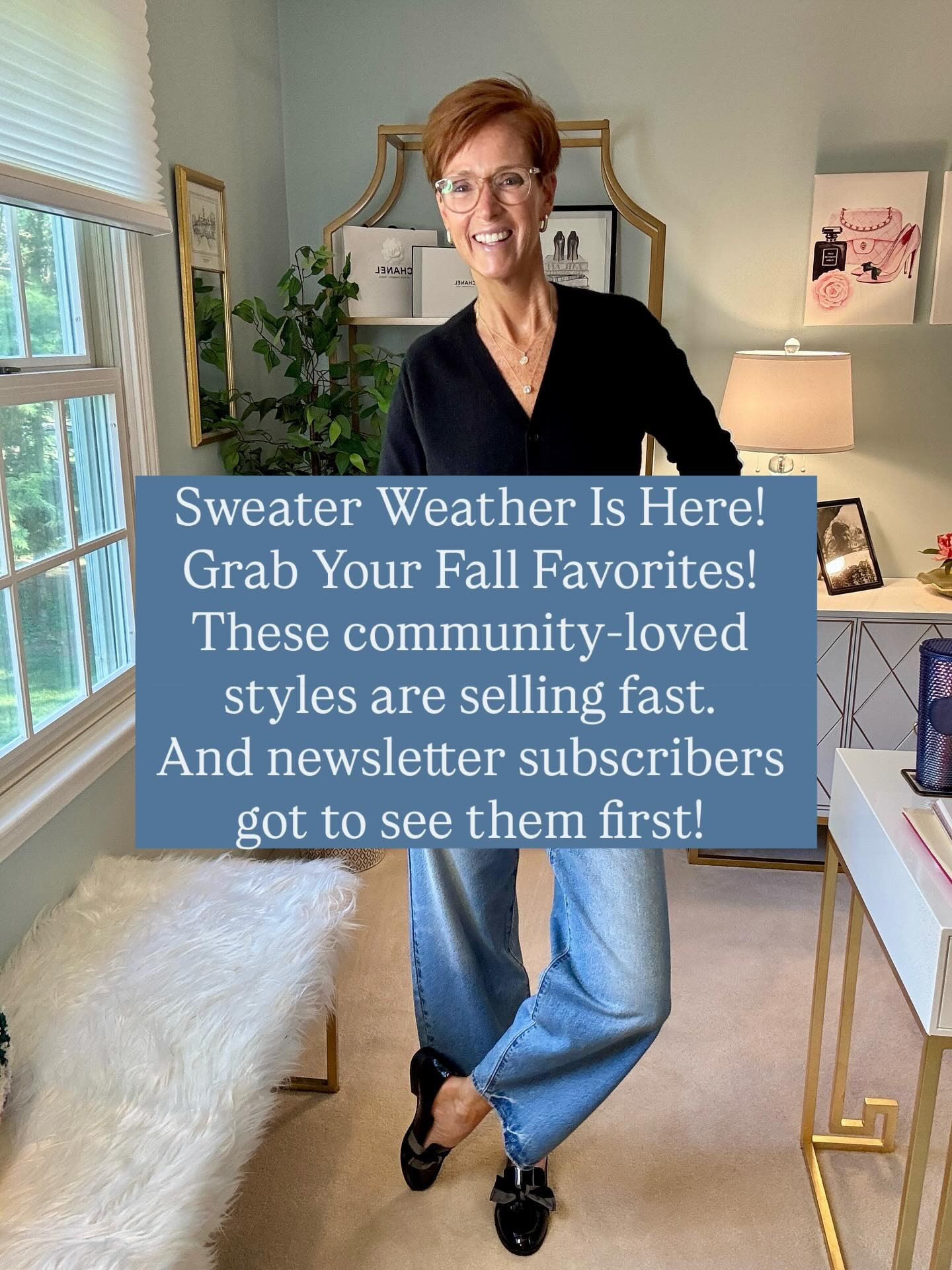 🍂 Sweater Weather Has Arrived!

Like, Follow, and Comment NEWSLETTER and I’ll send links right to your DM.
 From luxury cashmere to affordable fall staples, these cozy sweaters are community favorites selling fast. Perfect for layering, casual weekends, or elevating your fall wardrobe effortlessly.

💌 Want to shop first every week? Sign up for my mini newsletter and get exclusive early access to trending sweaters and must-have midweek picks.

✨ Scroll through all 4 slides to see my top cozy picks and shop your favorites today!

#SweaterWeather #FallStyle #CozySweaters #MiniNewsletter #ShopMyLook #TallGirlStyle #EverydayStyle #WardrobeStaples #TimelessFallStyle #ShopMyFavorites

#LTKStyleTip #LTKTall #LTKOver40