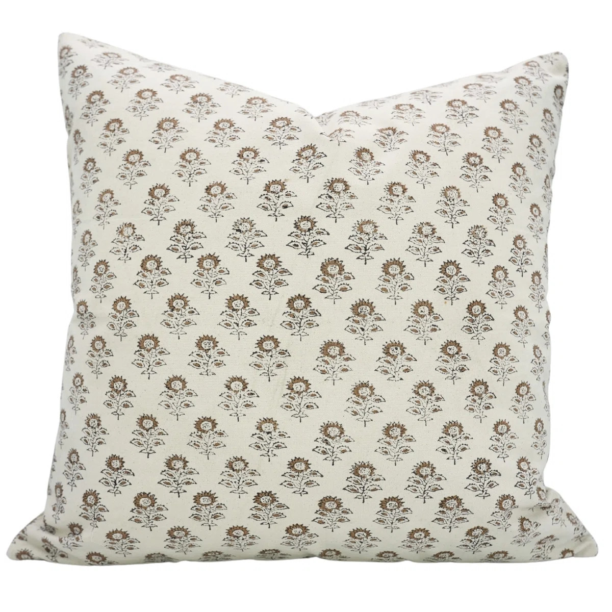 Fabdivine Hand block printed pillow cover decorative throw pillowcase organic boho decor couch cu... | Wayfair North America
