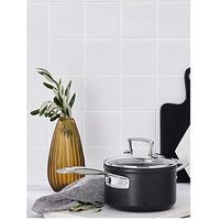 Le Creuset Toughened Non-Stick 16 Cm Saucepan With Glass Lid | Very (UK)