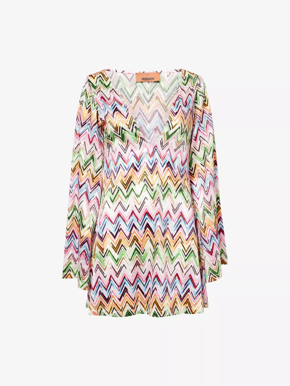 Chevron Knit Mini Dress | Selfridges