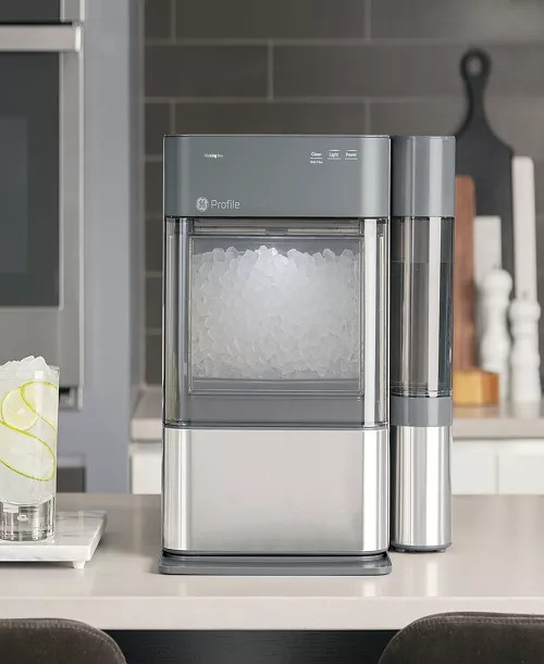 GE Profile Opal 2.0 Nugget Ice Maker with Side Tank - Stainless Steel - Macy's | Macy's