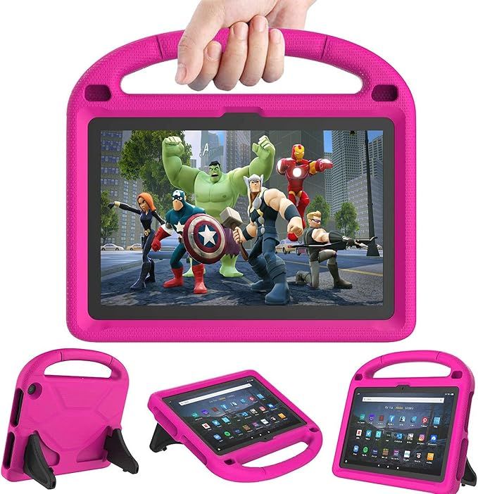 Fire HD 10 & Fire HD 10 Plus Tablet Case for Kids(11th Generation, 2021 Release) - DICEKOO Lightw... | Amazon (US)